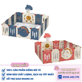 [SỈ/LẺ] Bộ quây cũi gấp gọn hình khủng long 9BABY