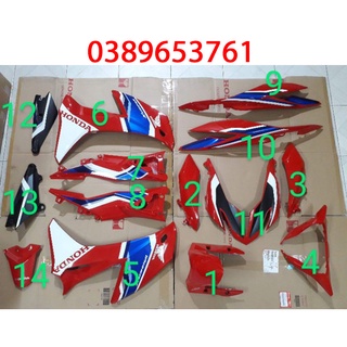 Dàn áo Winner X bản đỏ đường đua tem HRC (bán lẻ)