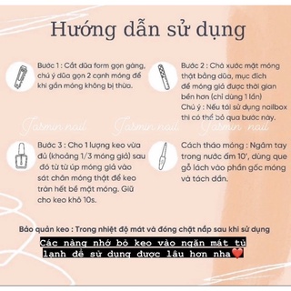 NAILBOX móng thiết kế sẵn mẫu đen mây