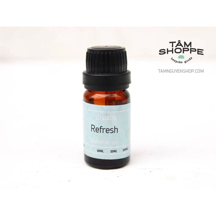 Tinh dầu phục hồi tỉnh táo 10ml Refresh Scentastic TAN