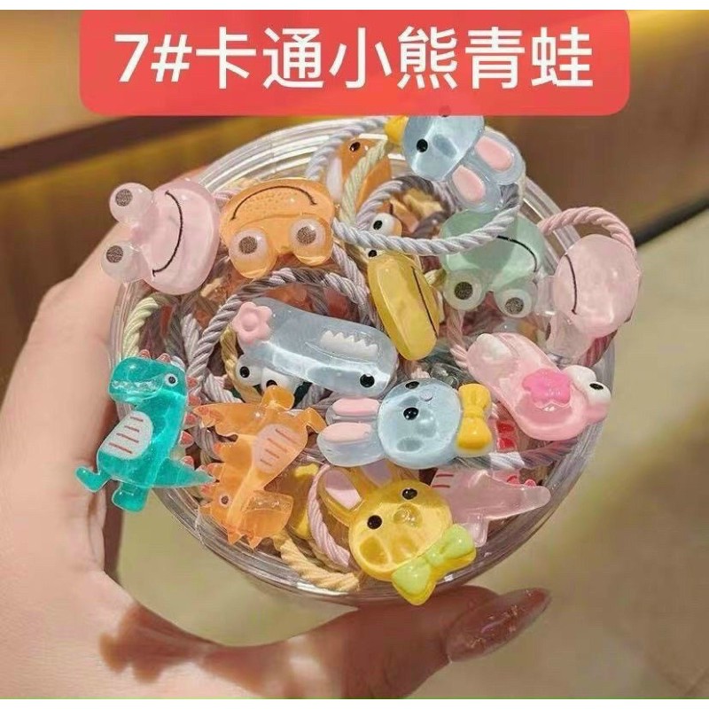 dây buộc tóc 30 chi tiết phong cách Hàn Quốc