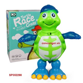[SALE63] Đồ chơi rùa pin nhạc đèn nhảy dance, 17018