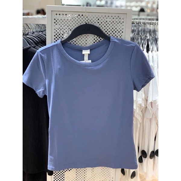 Áo thun trơn nữ HM