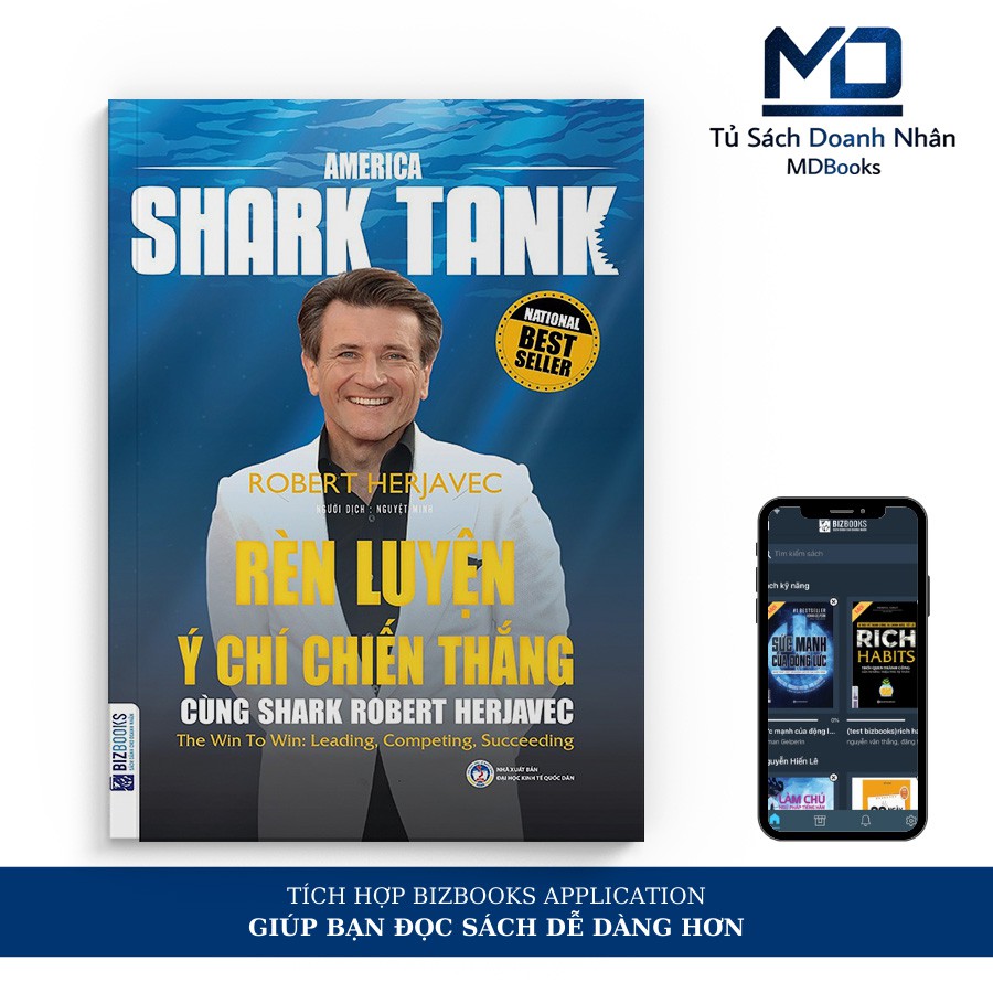 Sách - Rèn Luyện Ý Chí Chiến Thắng Cùng Shark Robert Herjavec – Kỹ Năng Cho Doanh Nhân Và Doanh Nghiệp