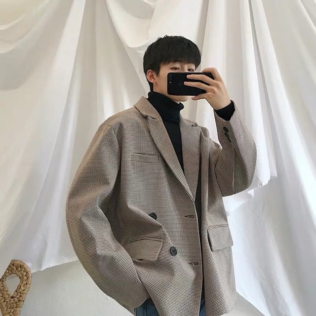 (ORDER) ÁO BLAZER KẺ SỌC NAM | BigBuy360 - bigbuy360.vn