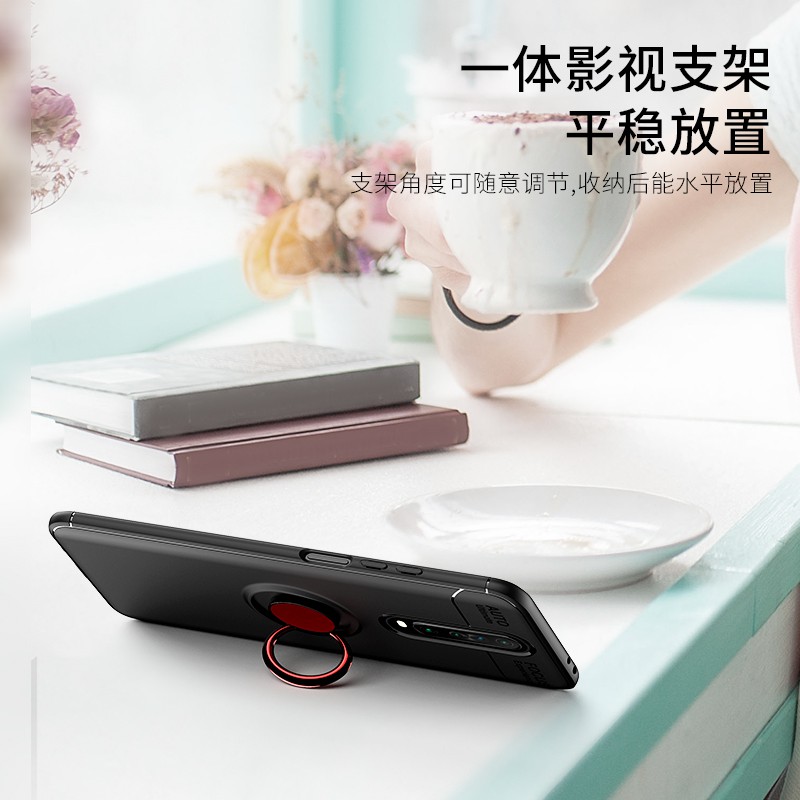 ốp điện thoại Silicone Mềm Có Vòng Nhẫn Dùng Cho Xiaomi Redmi K30 Pro Zoom