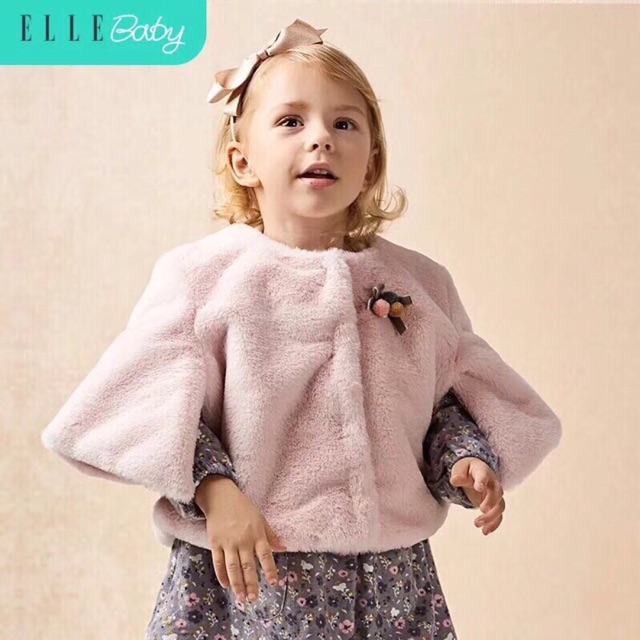 Áo choàng lông Ella Baby