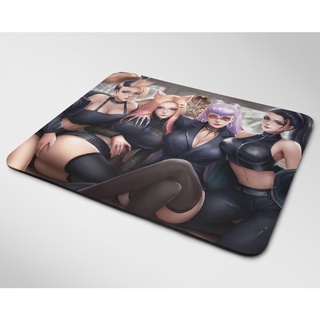 Lót chuột cỡ lớn, bàn di chuột, mouse pad mẫu LOL Ahri, Akali, Evelynn, Kaisa (Nhiều kích thước)