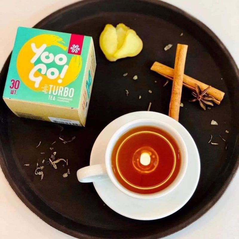Trà thảo mộc, thanh lọc cơ thể YOO GO Turbo Tea 30 gói - Nga thumbnail
