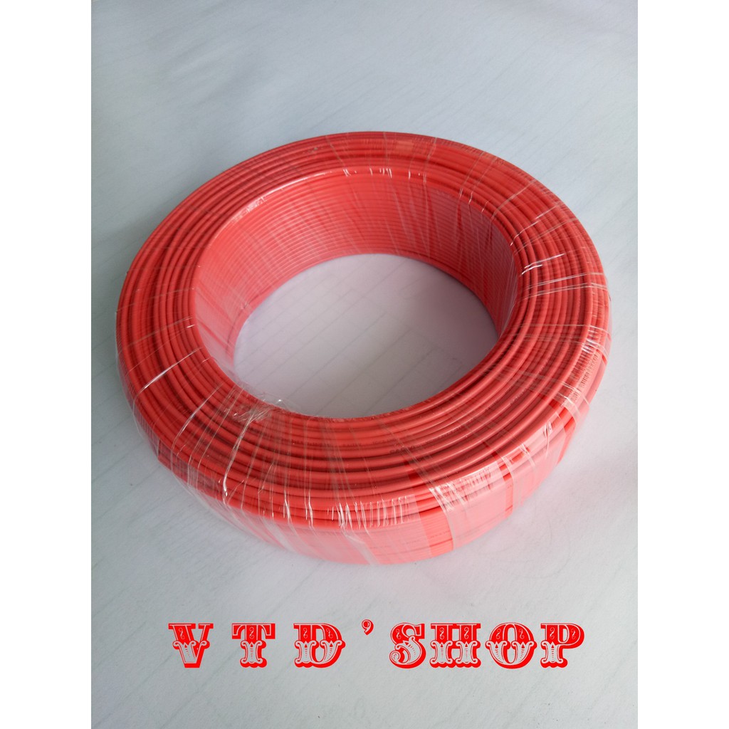 Dây điện đơn nhập khẩu chính hãng: 1x 25 bán theo m