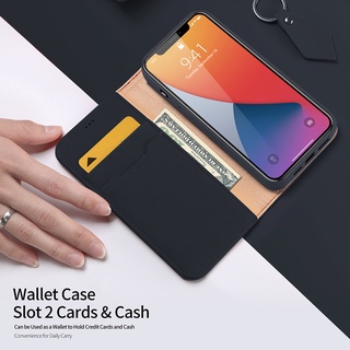 Bao da iPhone 13 Pro Max hiệu Dux Ducis dạng ví