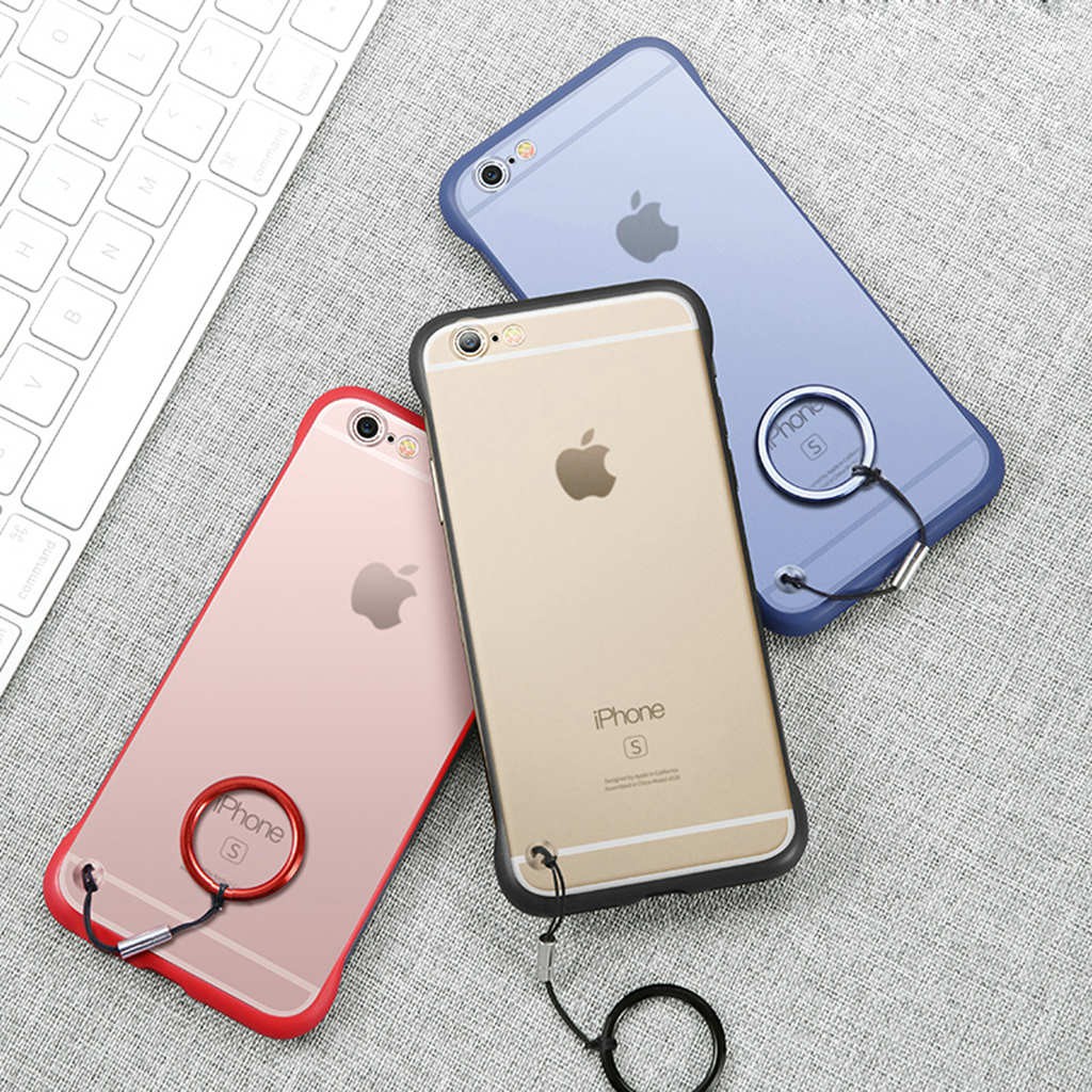 Ốp Điện Thoại Trong Suốt Siêu Mỏng Không Viền Khung Kim Loại Cho Iphone Xr Xs Max X 8 7 6 6s Plus