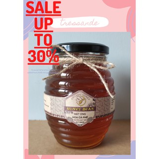 MẬT ONG Hũ 500Gr HONEYBEAN - Mật Ong Hoa Cà Phê Nguyên Chất