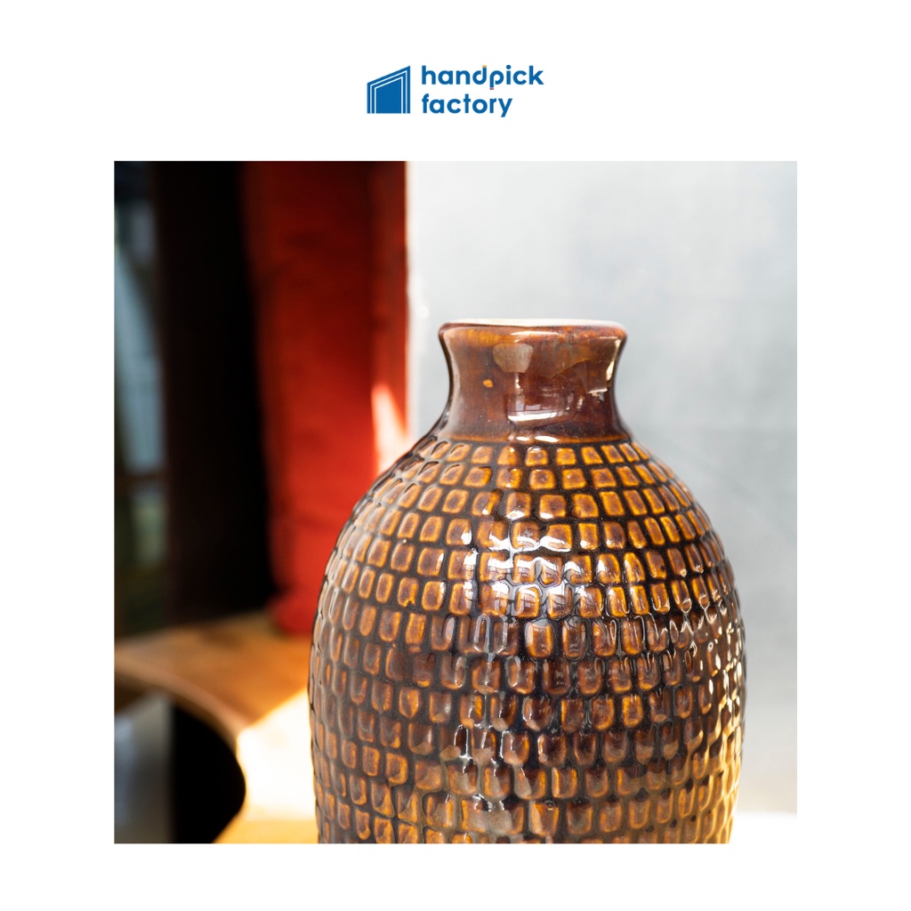 Bình hoa VASE Colection 1 14x14x28 - Handpick Factory