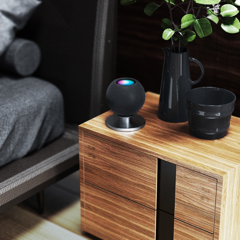 Giá Đỡ Loa Apple HomePod Mini Màu Trắng Chống Trượt Tiện Dụng Cho Gia Đình / Văn Phòng