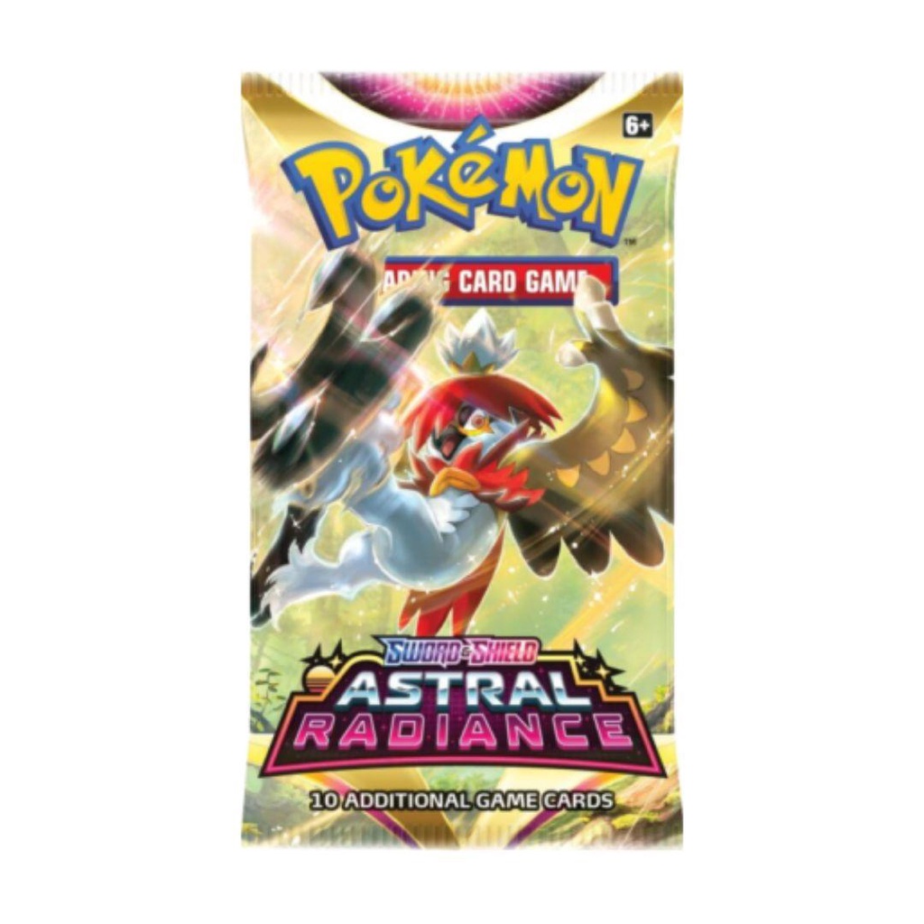 Thẻ bài Pokemon TCG Sword and Shield Astral Radiance Booster Pack Build Deck CHÍNH HÃNG MỸ POKTCGUSBP41