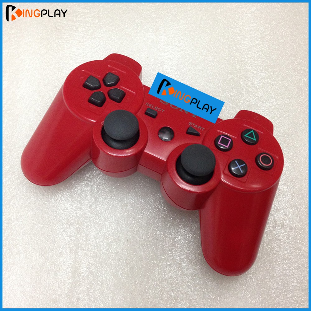 Tay cầm PS3 không dây loại tốt [Tặng kèm dây sạc chống nhiễu 1.8m] - Tay cầm chơi game PC, Laptop, chơi PES, FO4 tối ưu