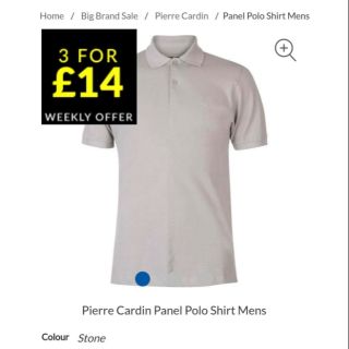 (AUTH) Áo polo Pierre Cardin