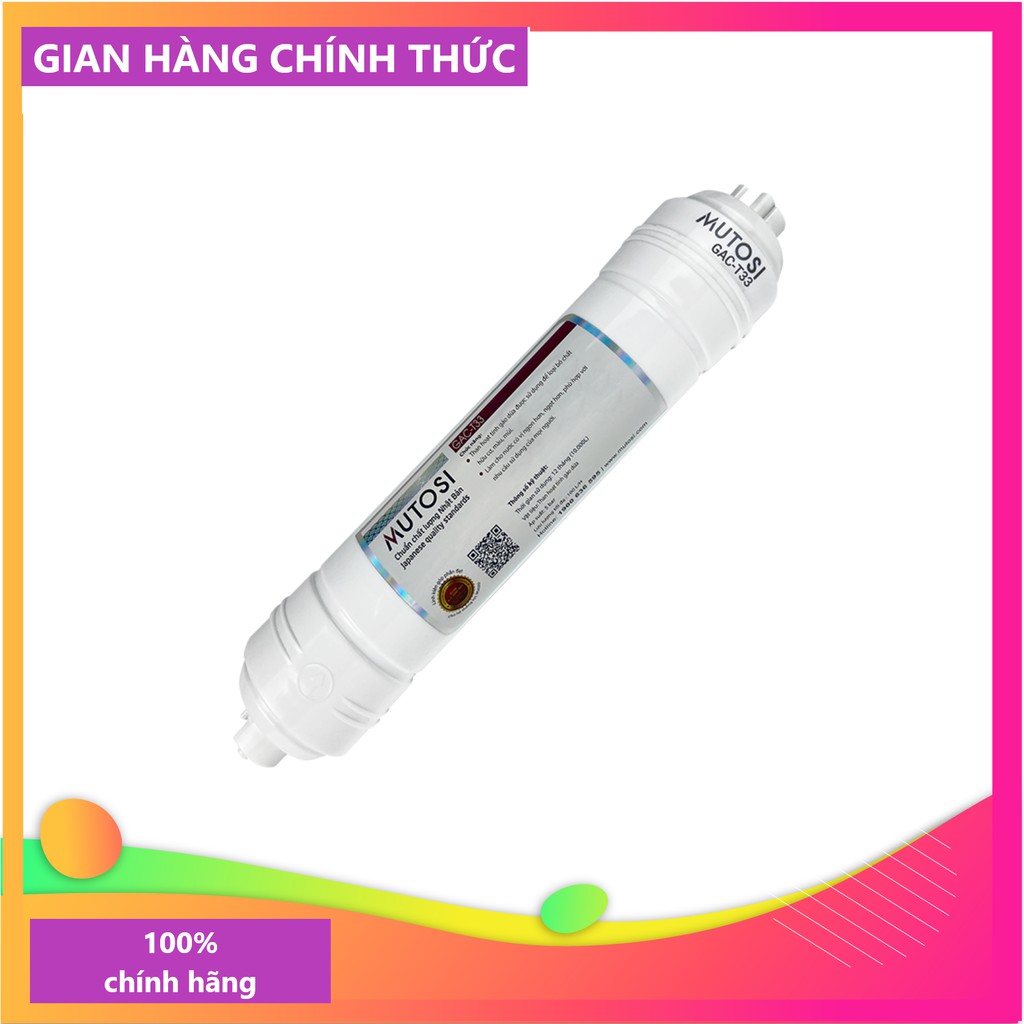 Lõi lọc nước Mutosi số 5 - Lõi GAC-T33
