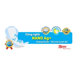 Combo 2 Gói BVS Nyna Cool kháng khuẩn siêu mỏng cánh (2 gói/1 gói 8 miếng)