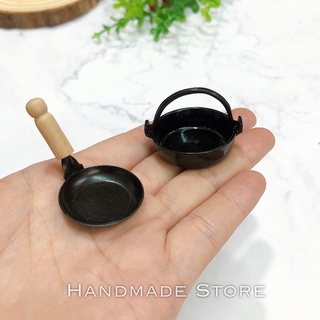 Chảo, nồi mô hình tĩnh tỉ lệ 1:12