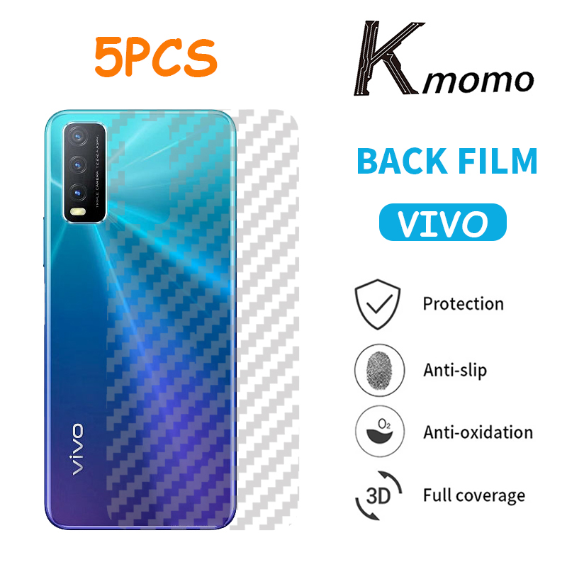 Miếng Dán Sợi Carbon Bảo Vệ Mặt Sau Cho Vivo V23 V23e V21 V21e Y17s Y16 Y77 Y02 Y02t Y02s Y91 Y91c Y91i Y73 Y21 Y33s Y20 V20 Se Y20s G Y12a Y31 Y51 V19 Neo V17 V15 Y17 Y12 Y15 Y11 Y11s Y12s Y30 Y50 S7 S1 Pro 4G 5G