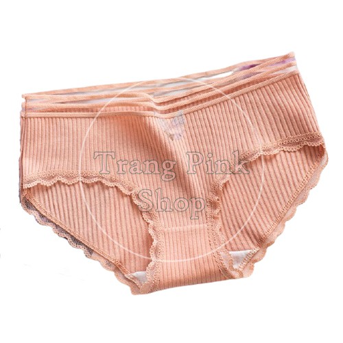 Quần Lót Nữ Cotton Kháng Khuẩn Giá Sỉ Thoáng Mát Trang Pink Shop