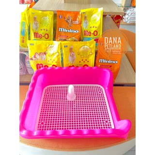 Khay vệ sinh có thành cho chó