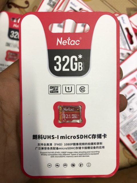 Thẻ Nhớ Netac 32G