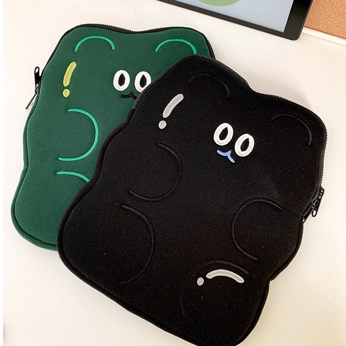 Túi đựng máy tính bảng hình gấu đáng yêu sáng tạo thích hợp cho Pro13 11 inch