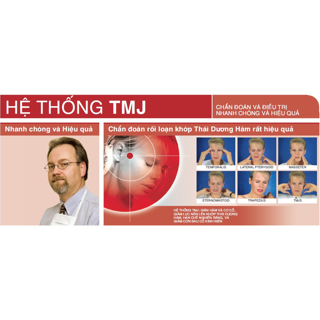 Dụng cụ chống nghiến răng TMJ (Hàng chuẩn Úc)