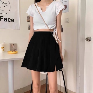 chân váy xếp ly