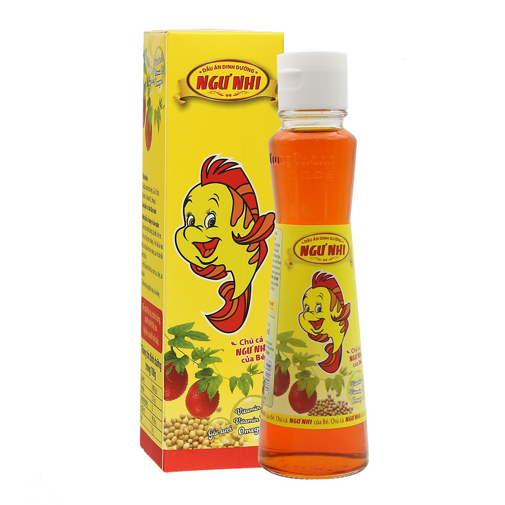 Dầu gấc tươi nguyên chất 100% Ngư Nhi chai thủy tinh 150ml