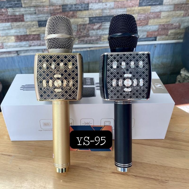 [Mã ELHACE giảm 4% đơn 300K] Micro Karaoke Bluetooth YS-95