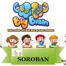 Khóa học Toán Bigbrain Soroban cho trẻ em, người lớn luyện khả năng tính toán nhanh và giúp bộ não phát triển, e-foryou