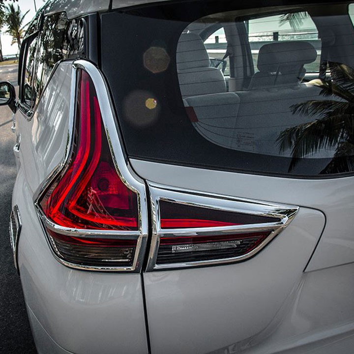 [Xpander 2018-2019] Ốp Viền Đèn Pha, Hậu Mạ Crom Cho Xe - Xpander 2018-2019