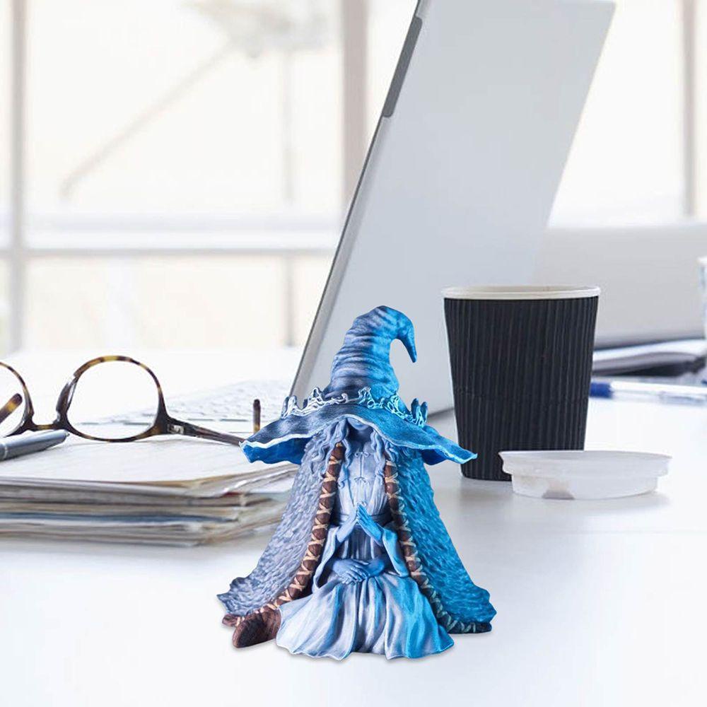 LAKAMIER Mô Hình Phù Thủy Bằng Nhựa Resin Trang Trí Sân Vườn Thiết Kế Mới