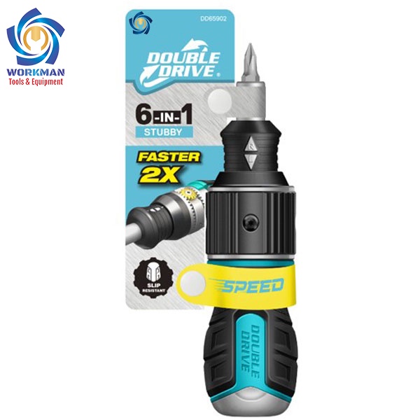 Workpro dd65902- bộ tua vít đổi đầu 6 trong 1