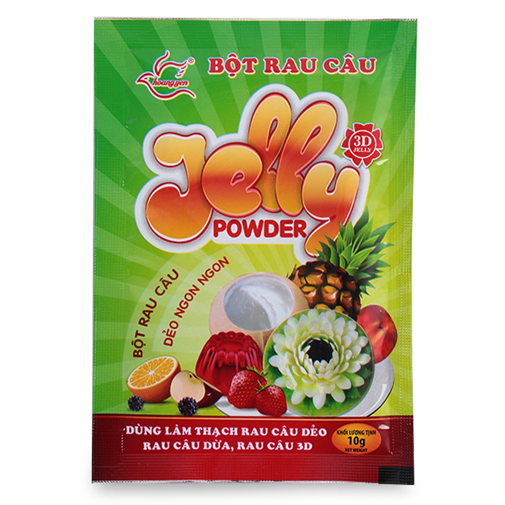 Bột Rau Câu Dẻo Hoàng Yến hộp 120g