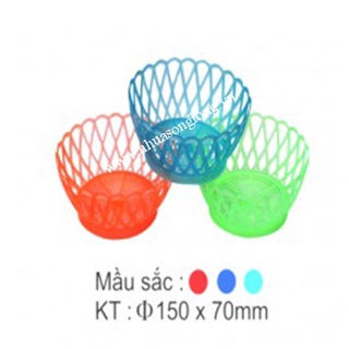 Rổ nhựa song long r385 rổ mùi hoa