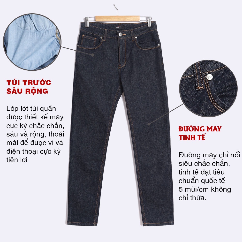 Quần Jean Nam 5S (3 Màu) Cơ Bản, Chất  Cotton Cực Mềm Mại, Co Giãn Tốt, Không Bai Xù, Bền Màu, Phom Trẻ Trung (QBD) | BigBuy360 - bigbuy360.vn