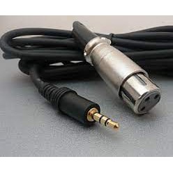 DÂY XLR - 3.5 - chống nhiễu, dùng để kết nối micro với máy tính, bộ trộn mixer hay sound-đảm bảo chất lượng âm thanh tốt