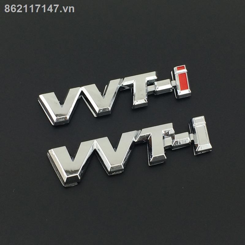 ☍♣Toyota Corolla car sticker VVT-i fender logo Vios WTI door front side