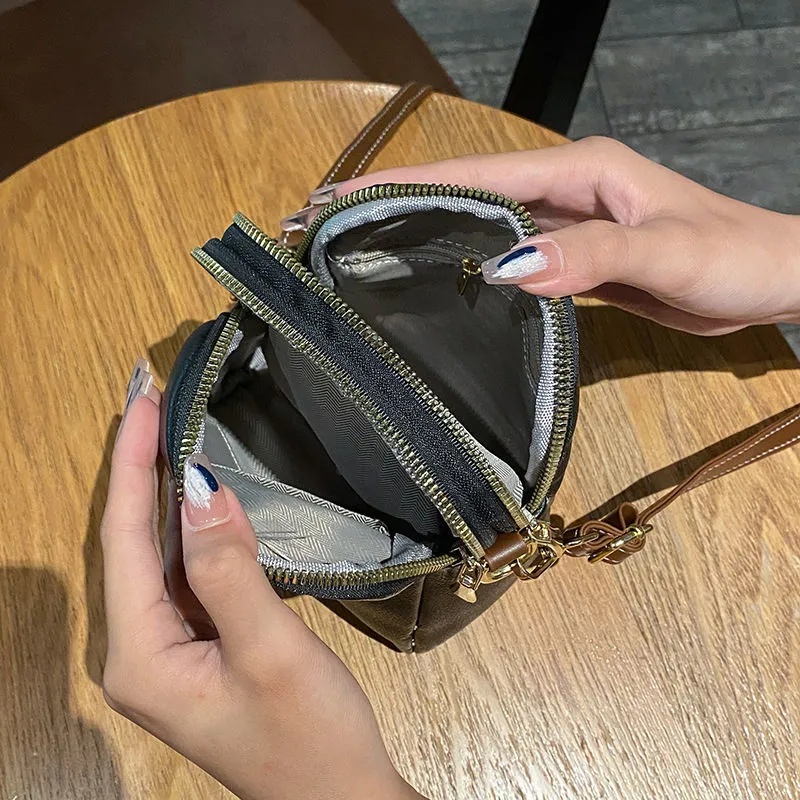 Túi Đeo Chéo Da Mềm Nhỏ Xinh Thời Trang kf124