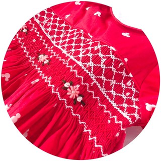 Váy smock sang chảnh cho bé gái
