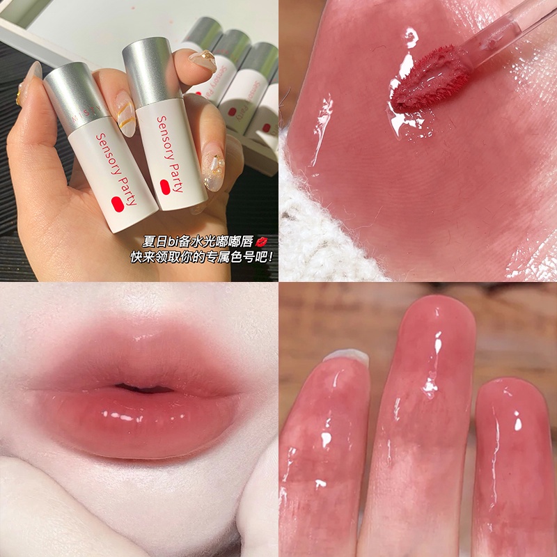 Son Tint Pudaier Hiệu Ứng Gương Nước 6 Màu Thời Trang 20g