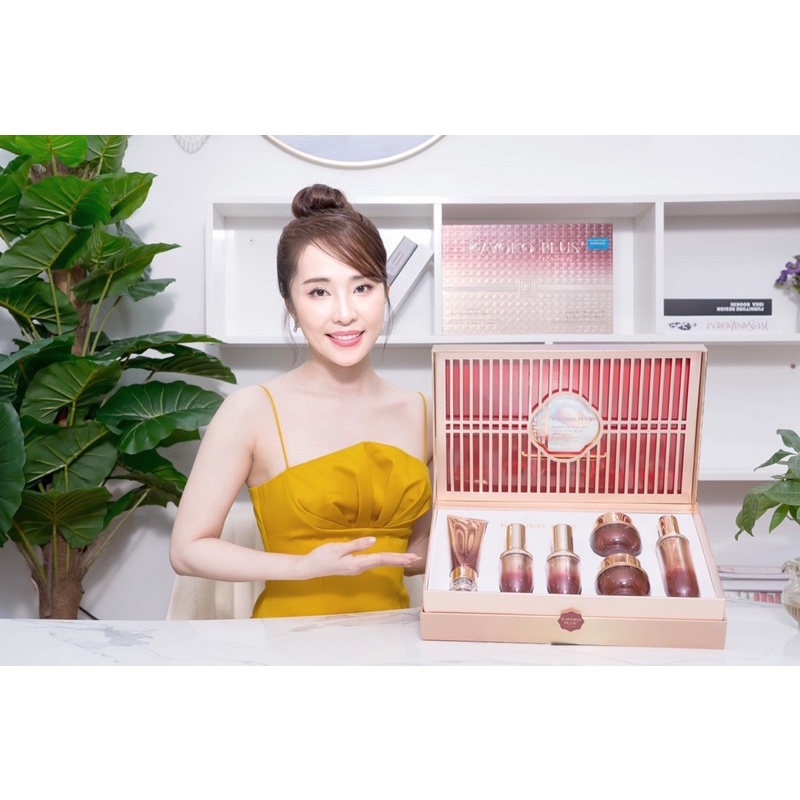 KAYOKO PLUS BỘ CHĂM SÓC DA DƯỠNG TRẮNG DA MẶT BỘ 6 SẢN PHẨM MẪU MỚI NHẤT 2021