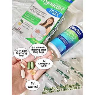 Vitamin tổng hợp cho mẹ bầu Pregnacare Max