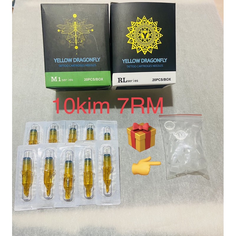 🎁 [ QUÀ TẶNG ] 7RM kim pen Dragonfly cao cấp cho máy pen🎁