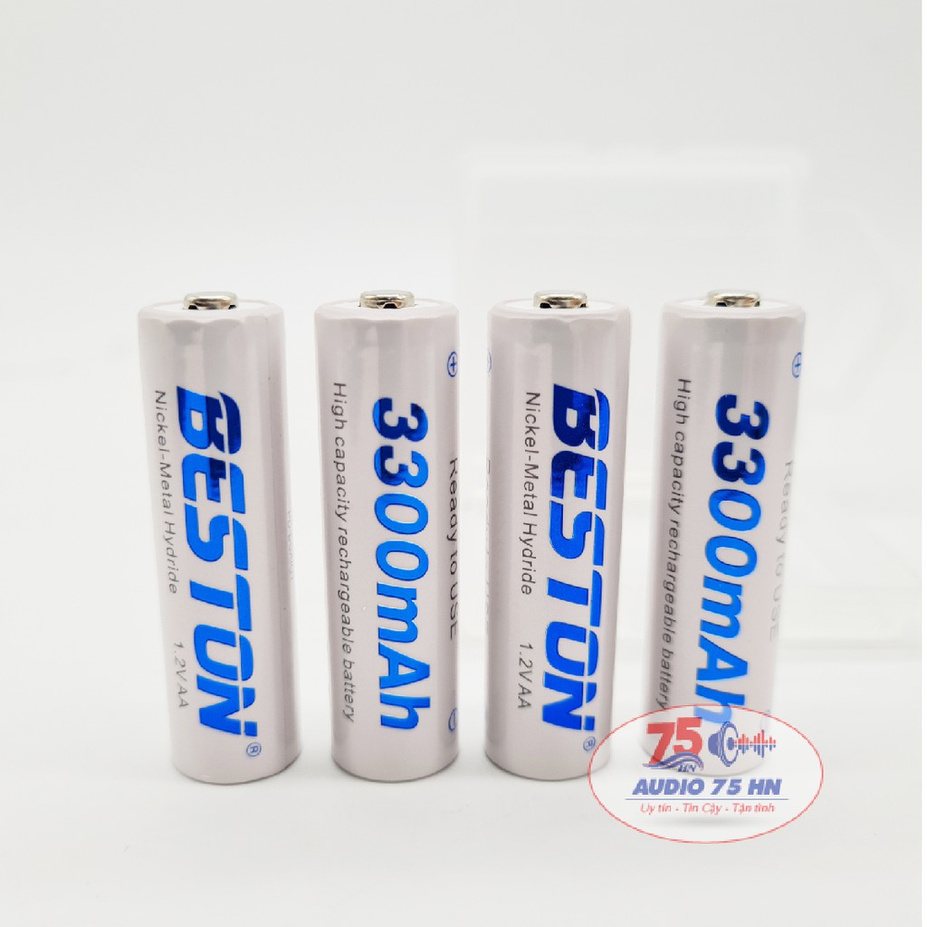 Pin sạc AA BESTON cao cấp - Pin tiểu sạc AA BESTON 3300mAh